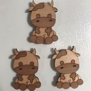 Baby cow magnets